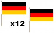 German Hand Flags